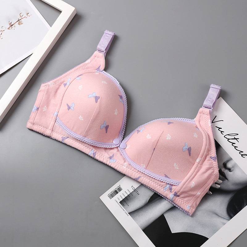 Breastfeeding Bras Maternity Open Nursing Bra for Feeding Nursing Underwear Clothes for Pregnant Lingerie Women Intimate Clothes - Mubimart