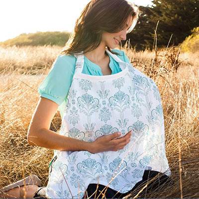 Breastfeeding Towel Summer Thin Outing Nursing Clothes Gauze Nursing Sheltering Clothes - Mubimart