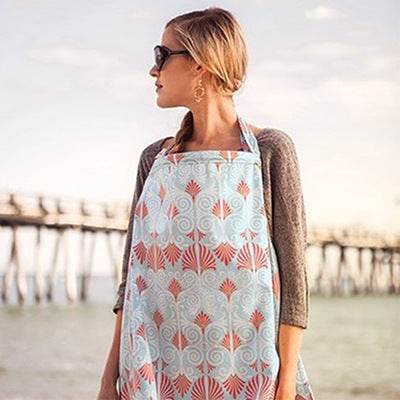 Breastfeeding Towel Summer Thin Outing Nursing Clothes Gauze Nursing Sheltering Clothes - Mubimart