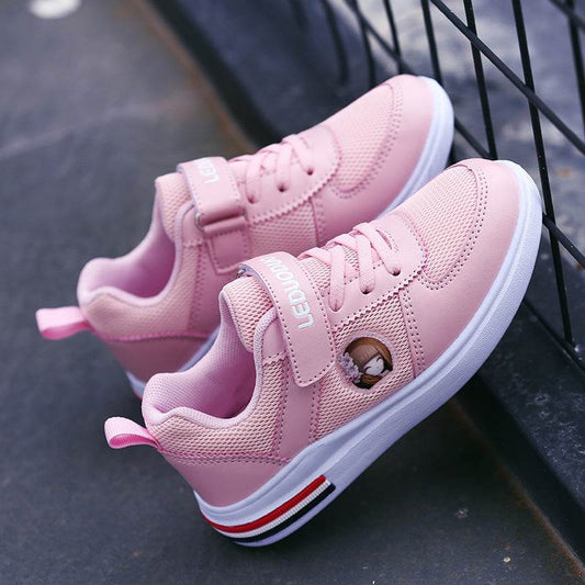 Breathable net shoes girls sneakers - Mubimart