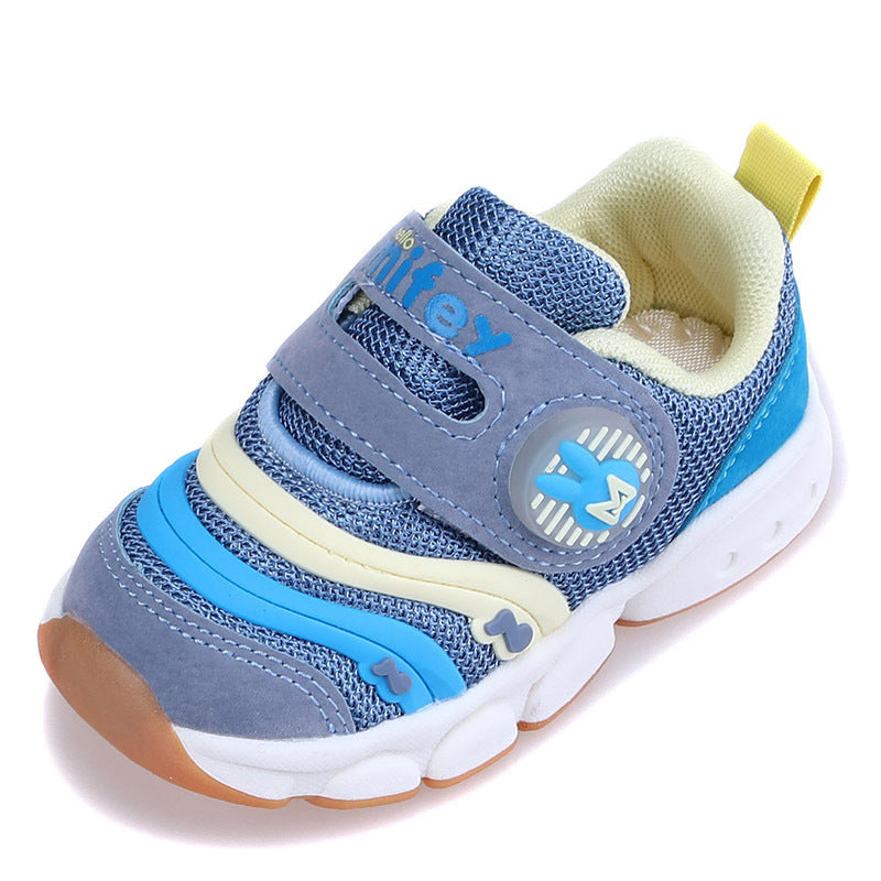 Breathable toddler shoelace lighting baby shoes - Mubimart -  