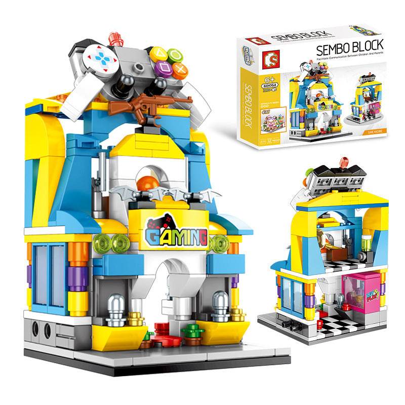 Building block street view toy - Mubimart