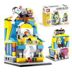 Building block street view toy - Mubimart -  