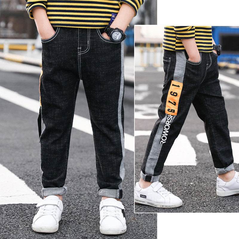 CUHK Kids' Fashion Straight Casual Pants - Mubimart