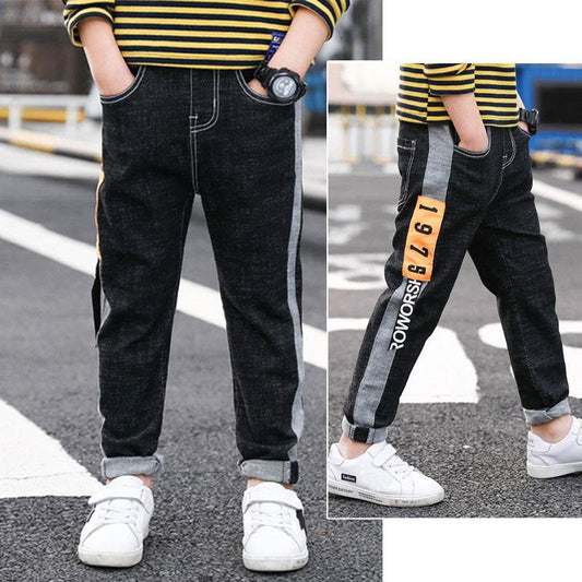 CUHK Kids' Fashion Straight Casual Pants - Mubimart