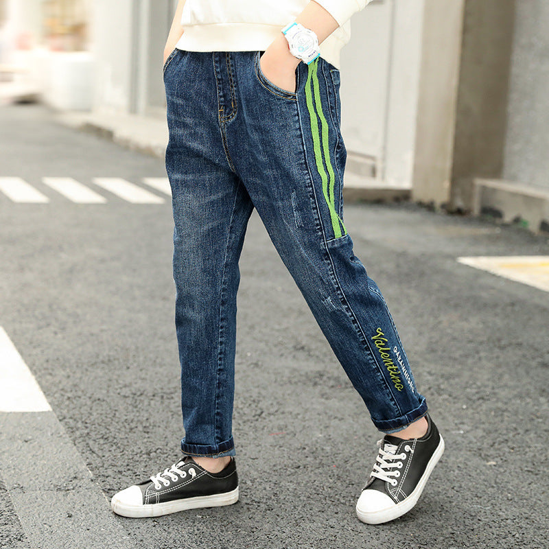 CUHK Kids' Fashion Straight Casual Pants - Mubimart -  