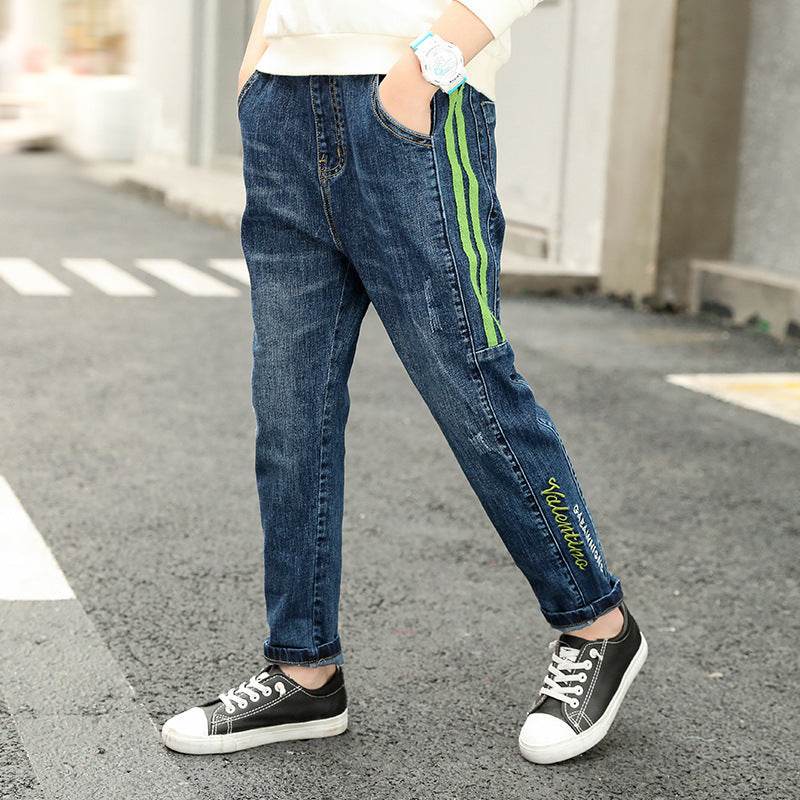 CUHK Kids' Fashion Straight Casual Pants - Mubimart