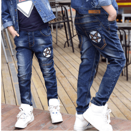 CUHK Kids' Fashion Straight Casual Pants - Mubimart