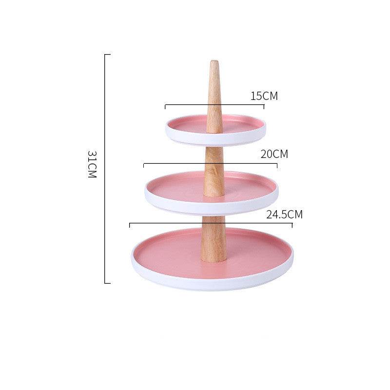 Cake Tray Dessert Table Decoration Display Stand Set - Mubimart