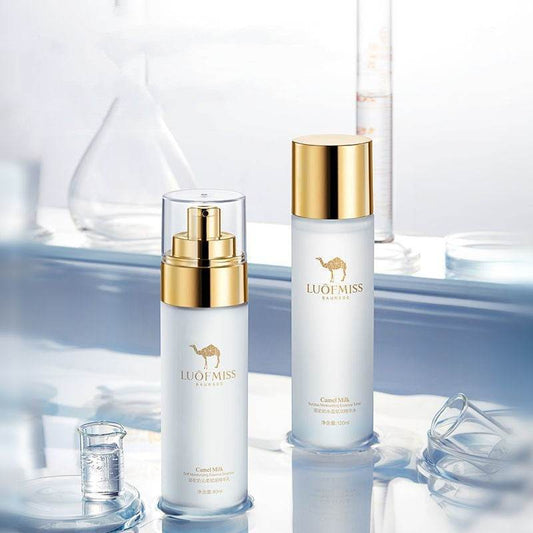 Camel Milk Moisturizing Set Lotion Face Cream Skin Care Products - Mubimart