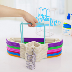 Candy-colored Plastic Storage Hangers To Organize Things - Mubimart -  