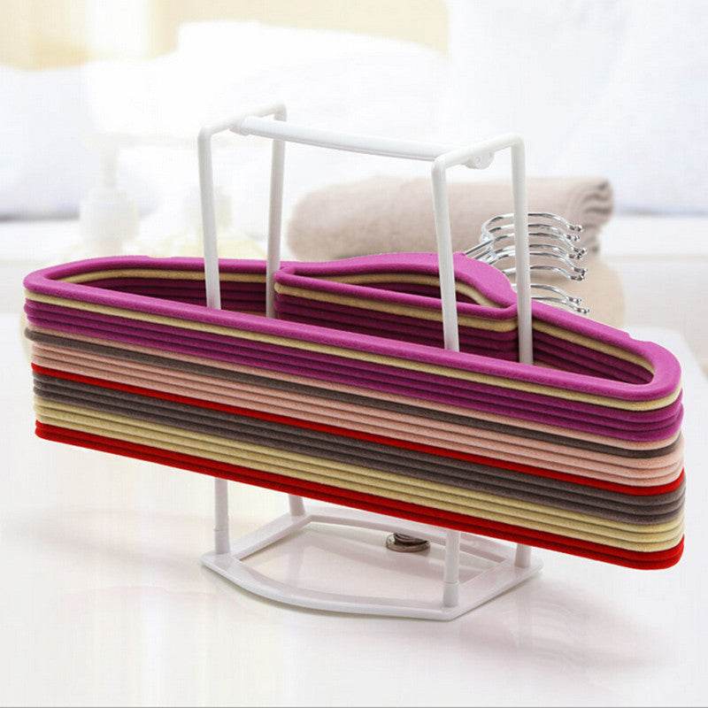 Candy-colored Plastic Storage Hangers To Organize Things - Mubimart