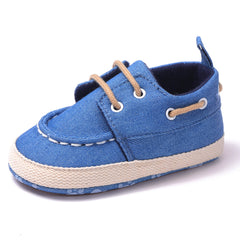 Canvas Shoes Boys Baby Peas  Soft-soled Non-slip Toddler Shoes - Mubimart -  