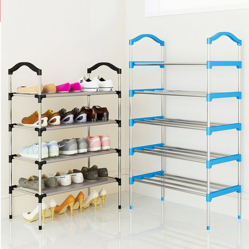 Canvas standing shoe rack shoes - Mubimart - Shoe Rack 