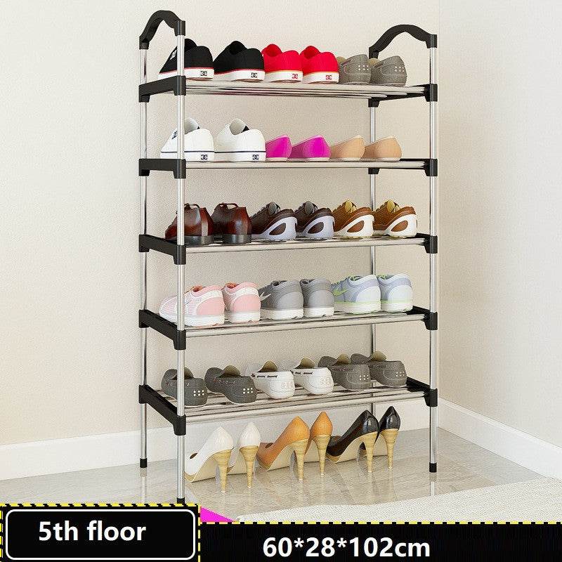Canvas standing shoe rack shoes - Mubimart