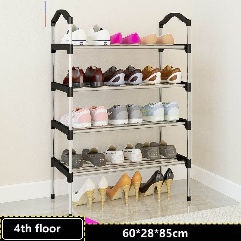 Canvas standing shoe rack shoes - Mubimart