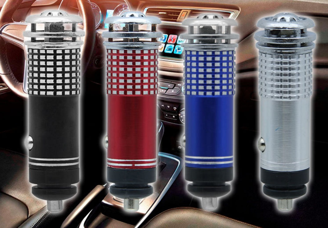 Car Air Purifier Ionizer - Mubimart -  