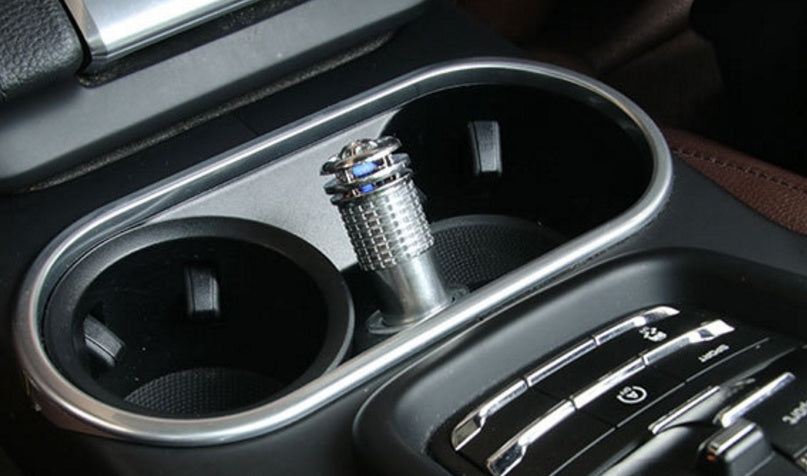 Car Air Purifier Ionizer - Mubimart -  