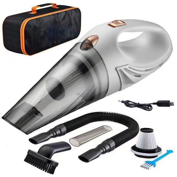 Car Cleaner Wireless Charging Handheld Vacuum Cleaner - Mubimart -  