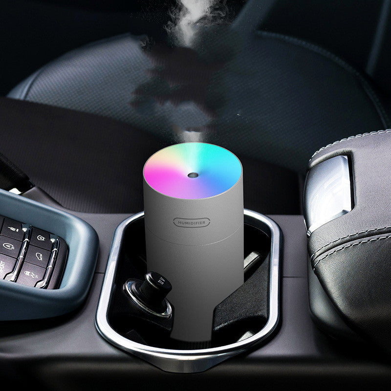 Car Colorful Cup Humidifier Mini Office Horse Light Humidifier Usb Air Humidifier Atomizer - Mubimart -  