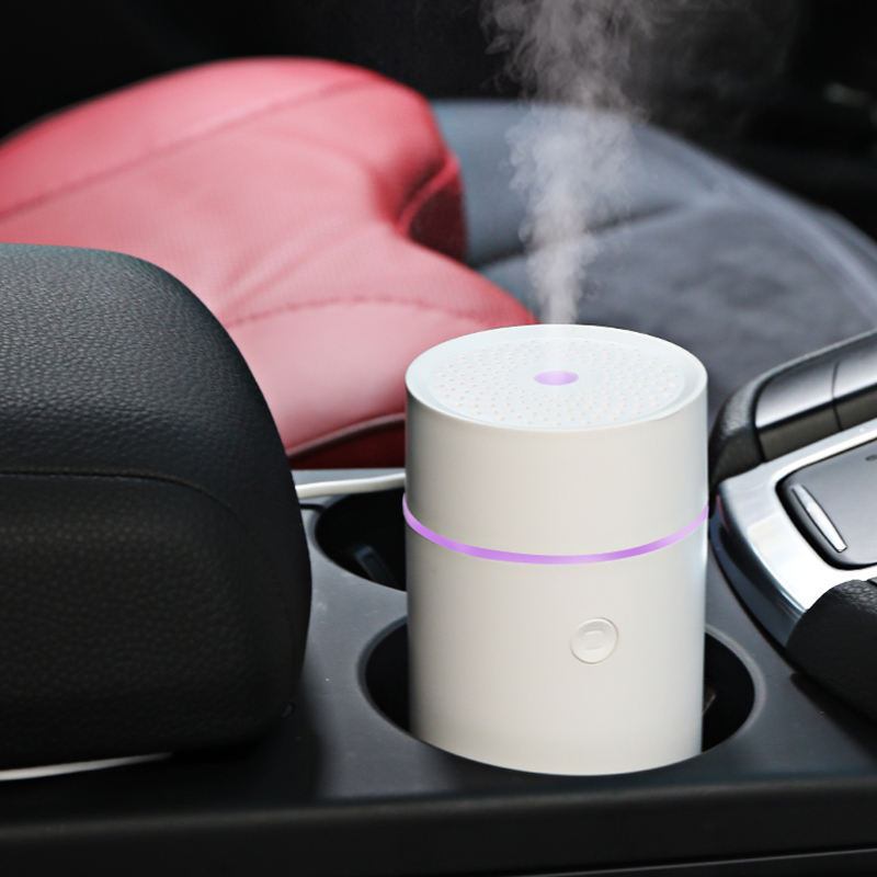 Car Diffuser Aroma Ultrasonic Water Mist Humidifier Lighting Oils Diffuser Car Aroma Diffuer Humidifier - Mubimart - Mist Humidifiers 