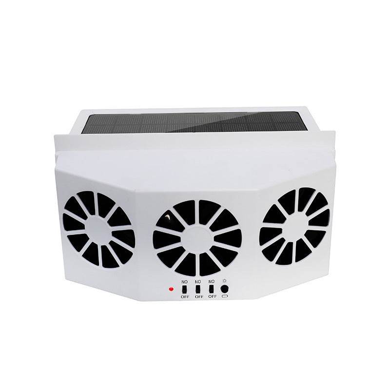 Car Fan Solar Window Sun Powered Car Auto Air Vent Cool Cooling System Radiator Fan Cooling Fan Energy Saving Car Styling Cooler - Mubimart