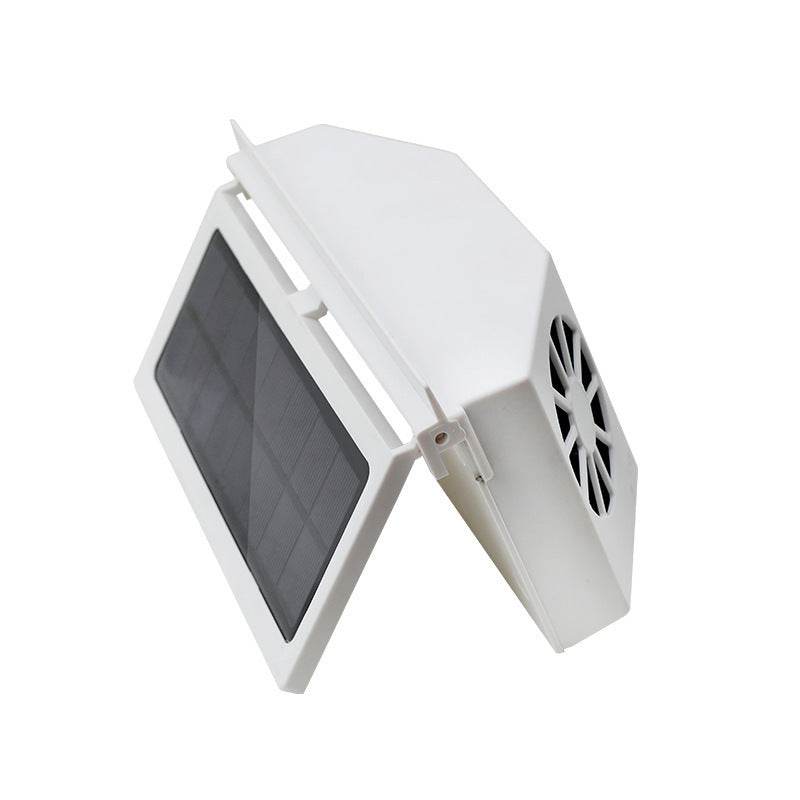 Car Fan Solar Window Sun Powered Car Auto Air Vent Cool Cooling System Radiator Fan Cooling Fan Energy Saving Car Styling Cooler - Mubimart