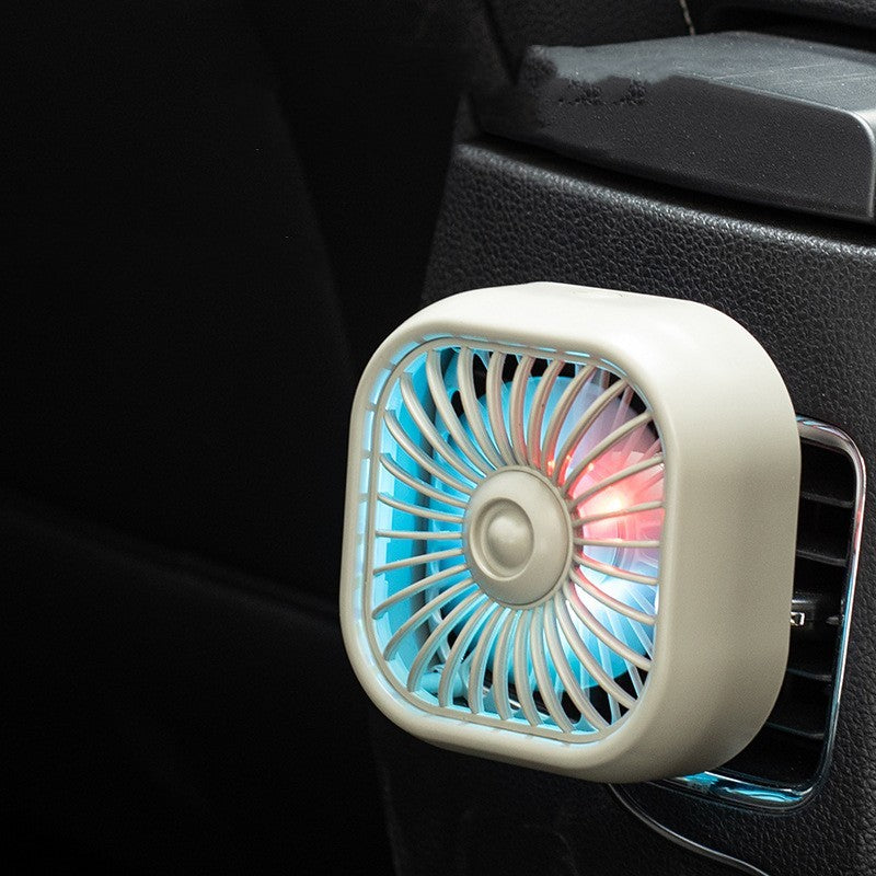 Car Fan Usb Air Outlet Small Fan Car Supplies Small Electric Fan - Mubimart -  