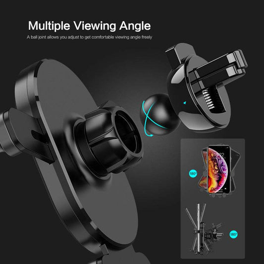 Car Holder Mobile Phone Holder 360 Rotation - Mubimart