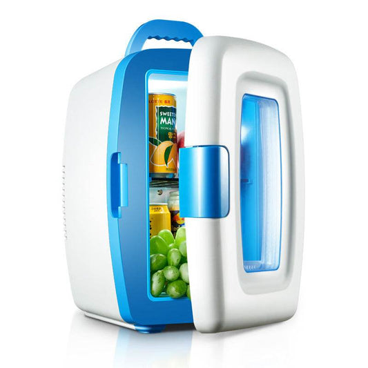 Car Home Dual-purpose Mini Refrigerator Heating And Cooling Box - Mubimart