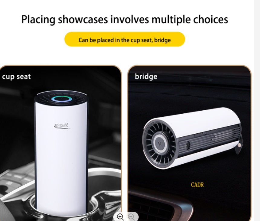 Car Ionizer Air Purifier Car Home - Mubimart -  