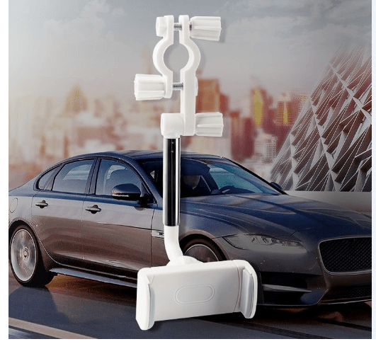Car Mobile Phone Holder Car Rearview Mirror Snap-on Navigator Holder Mobile Phone Holder - Mubimart