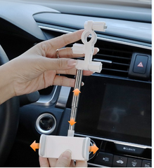 Car Mobile Phone Holder Car Rearview Mirror Snap-on Navigator Holder Mobile Phone Holder - Mubimart -  