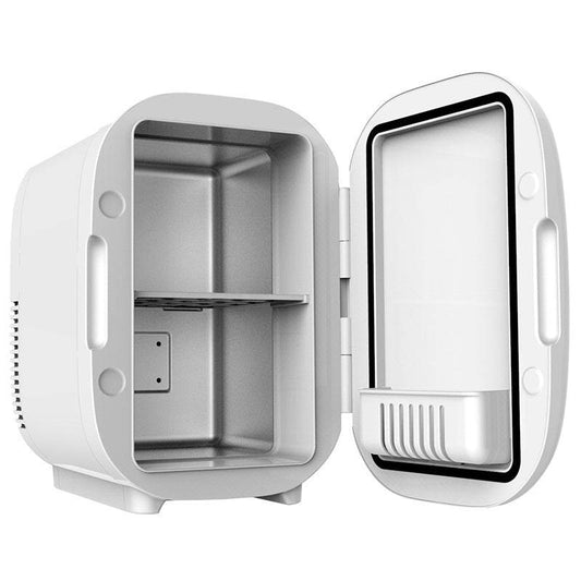 Car Refrigerator 6-Litre Home Car Dual-Use Hot And Cold Box Car Refrigerator Mini Mini Refrigerator Customizable Logo - Mubimart