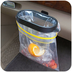 Car Trash Can Trash Bag  Hanging Frame, Storage Bin Storage Box Car Trash Frame - Mubimart - Trash bag 