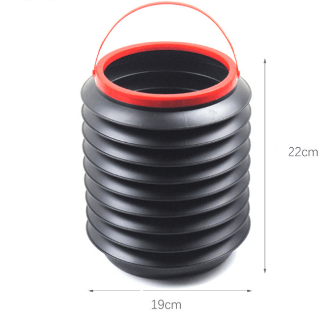 Car multi-function retractable bucket Creative folding storage bin Umbrella bucket Trash can - Mubimart