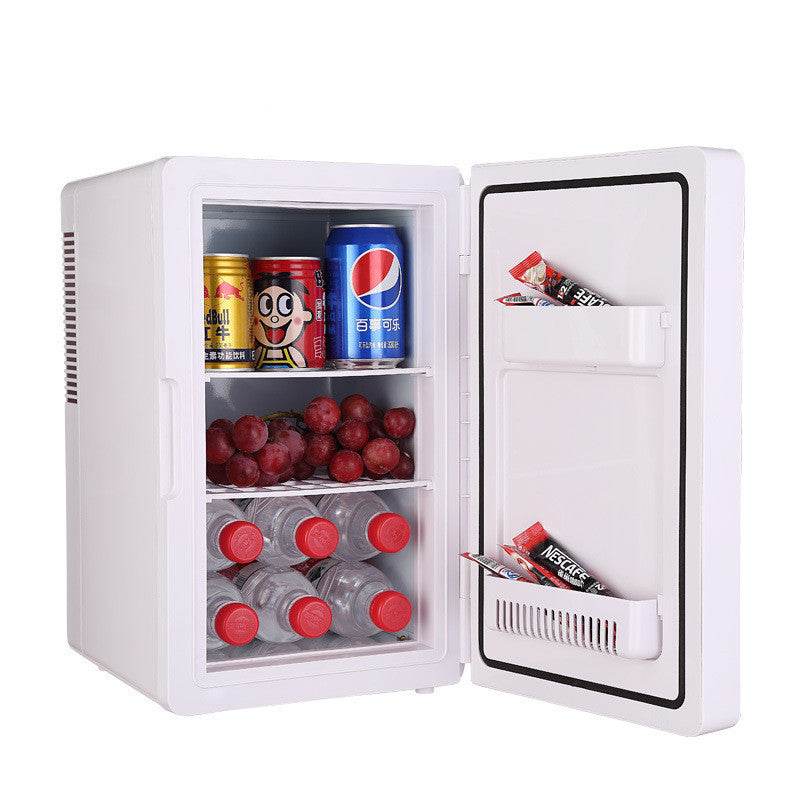 Car refrigerator 16L dual-core mini cold storage - Mubimart