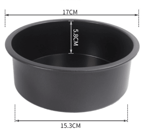 Carbon Steel Round Cake Mould - Mubimart