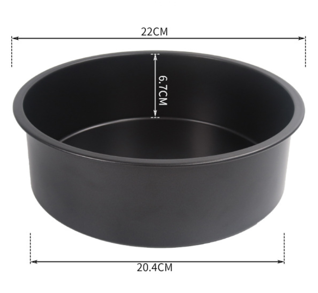 Carbon Steel Round Cake Mould - Mubimart -  