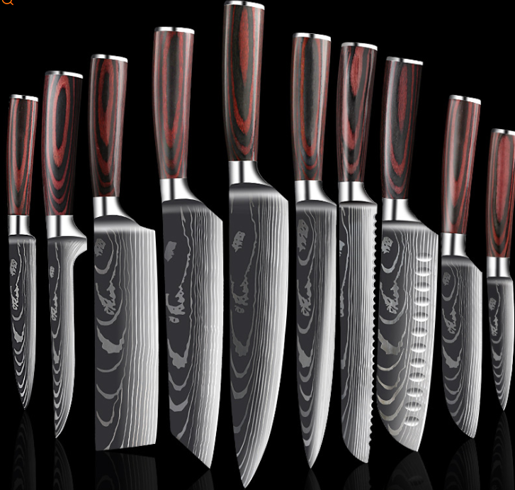 Carpenter's Special Set 6-piece Set 8-piece Set Knife Chef Knife Kitchen Knife Cooking - Mubimart -  