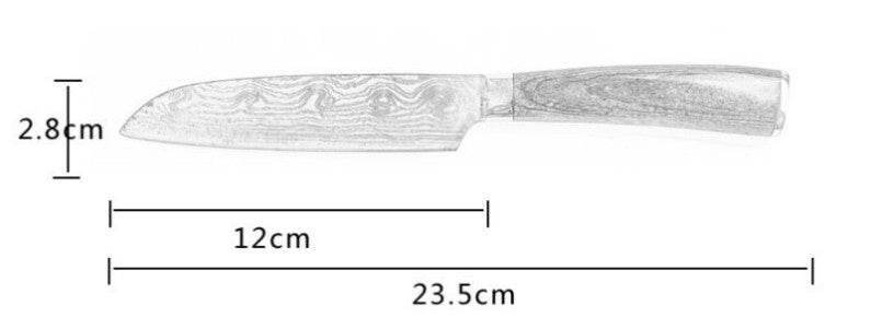 Carpenter's Special Set 6-piece Set 8-piece Set Knife Chef Knife Kitchen Knife Cooking - Mubimart