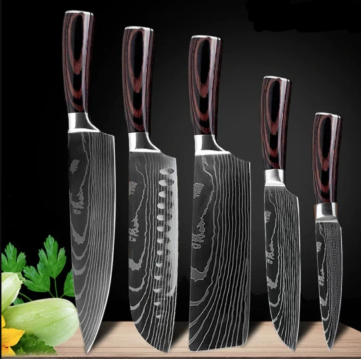 Carpenter's Special Set 6-piece Set 8-piece Set Knife Chef Knife Kitchen Knife Cooking - Mubimart -  