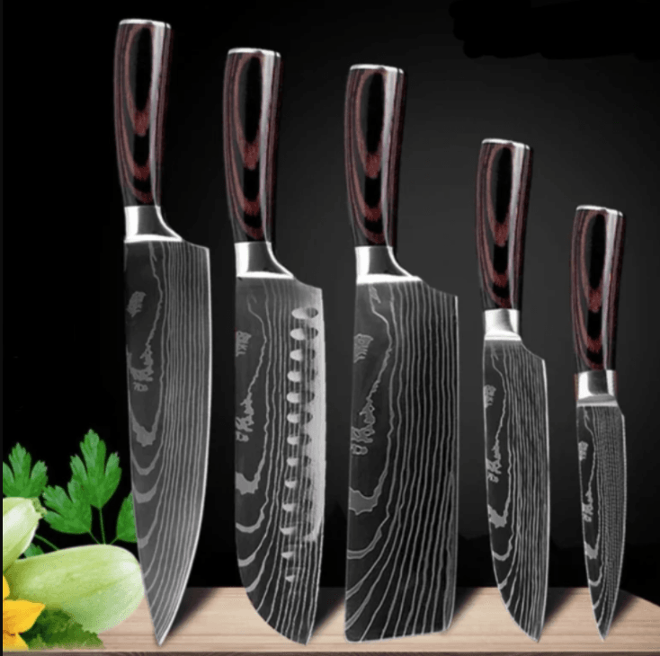 Carpenter's Special Set 6-piece Set 8-piece Set Knife Chef Knife Kitchen Knife Cooking - Mubimart
