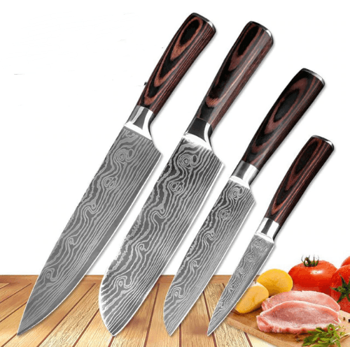 Carpenter's Special Set 6-piece Set 8-piece Set Knife Chef Knife Kitchen Knife Cooking - Mubimart