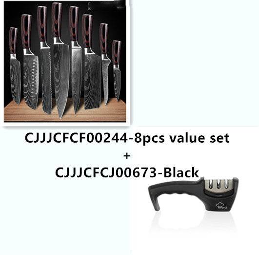 Carpenter's Special Set 6-piece Set 8-piece Set Knife Chef Knife Kitchen Knife Cooking - Mubimart