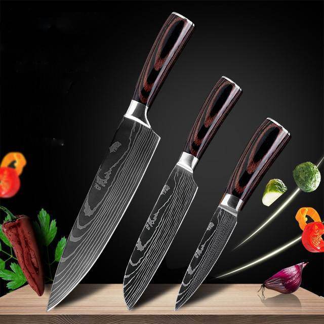 Carpenter's Special Set 6-piece Set 8-piece Set Knife Chef Knife Kitchen Knife Cooking - Mubimart