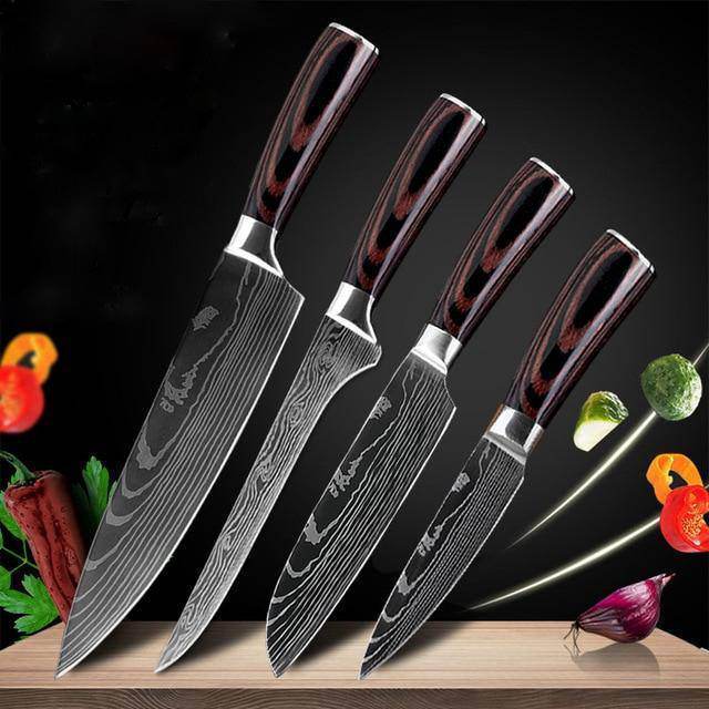 Carpenter's Special Set 6-piece Set 8-piece Set Knife Chef Knife Kitchen Knife Cooking - Mubimart