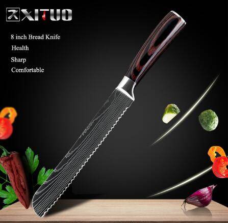Carpenter's Special Set 6-piece Set 8-piece Set Knife Chef Knife Kitchen Knife Cooking - Mubimart