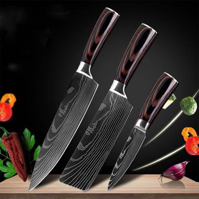 Carpenter's Special Set 6-piece Set 8-piece Set Knife Chef Knife Kitchen Knife Cooking - Mubimart