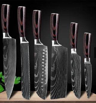 Carpenter's Special Set 6-piece Set 8-piece Set Knife Chef Knife Kitchen Knife Cooking - Mubimart